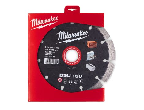 Milwaukee - Tarcza diamentowa  DSU 150 / 22.2 mm - 4932373148 - 2