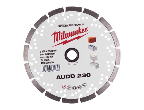 Milwaukee - Tarcza diamentowa AUDD 230 mm - 4932399826
