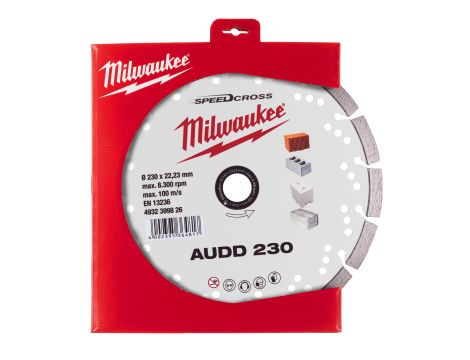 Milwaukee - Tarcza diamentowa AUDD 230 mm - 4932399826 - 2