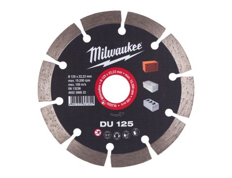 Milwaukee - Tarcza diamentowa DU 125 x 22,2 mm - 4932399522