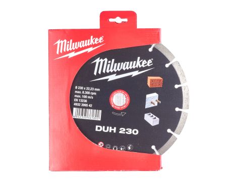 Milwaukee - Tarcza diamentowa DUH 230 x 22,2 mm - 4932399542 - 2