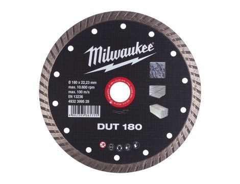 Milwaukee - Tarcza diamentowa DUT 180 x 22,2 mm - 4932399528