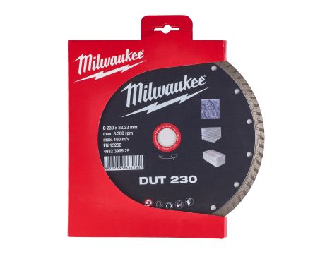 Milwaukee - Tarcza diamentowa DUT 230 x 22,2 mm - 4932399529 - 2