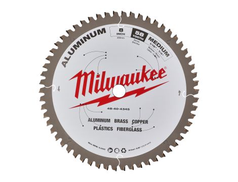 Milwaukee - Tarcza do aluminium 203x5/8x2,4x58 - 48404345