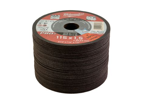 Milwaukee - Tarcza do metalu płaska 115X1,5 PRO+ - 4932451486 - opakowanie 50 szt. Cena za szt. - 3