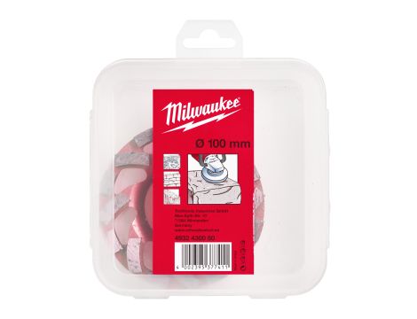 Milwaukee - Tarcza garnkowa 100 x 22,23 mm - 4932430080 - 2
