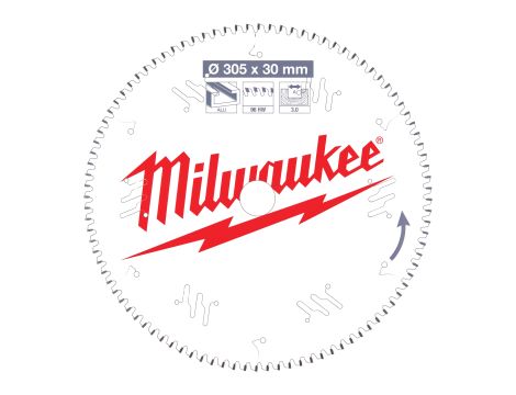 Milwaukee - Tarcza pilarska ALU305X30X3.0X96TF NEG. - 4932471323