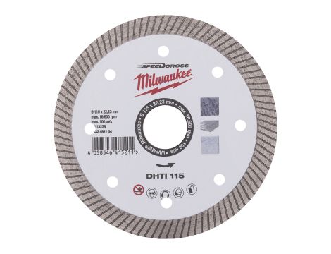 Milwaukee - Tarcza SPEEDCROS DHTi 115mm - 4932492154