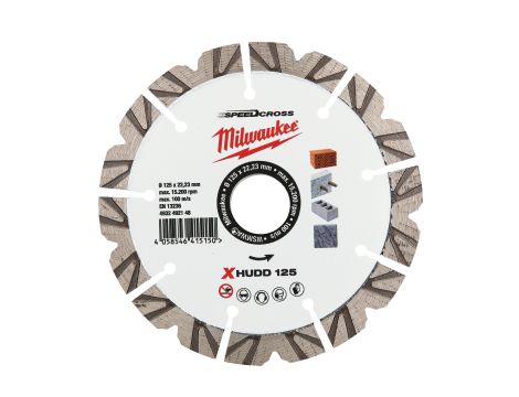 Milwaukee - Tarcza Speedcross Premium XHUDD 125mm - 4932492148