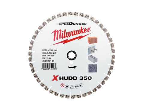 Milwaukee - Tarcza Speedcross Premium XHUDD 350mm - 4932492151