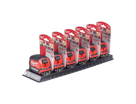 Milwaukee - Taśma magnetyczna Premium 8 m / 26 ft - III generacja - 4932464603 - opakowanie 6 szt. Cena za szt. - 2