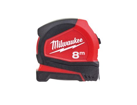 Milwaukee - Taśma miernicza Pro Compact C8/25 - 1pc - 4932459594 - opakowanie 6 szt. Cena za szt.
