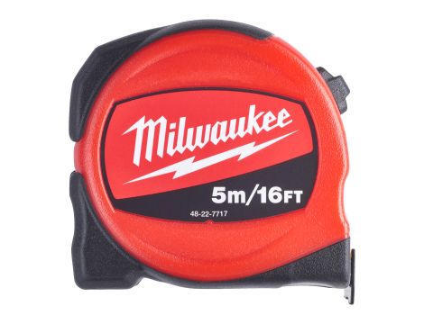 Milwaukee - Taśma miernicza SLIM S5-16/25 - 48227717 - opakowanie 24 szt. Cena za szt. - 2