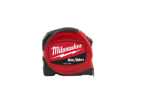 Milwaukee - Taśma miernicza SLIM S8-26/25 - 48227726 - opakowanie 24 szt. Cena za szt.