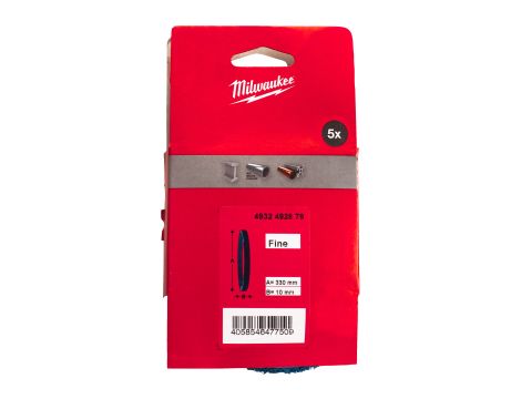 Milwaukee - Taśma ścierna drobnoziarnista 10 x 330 5szt. - 4932492879 - 2