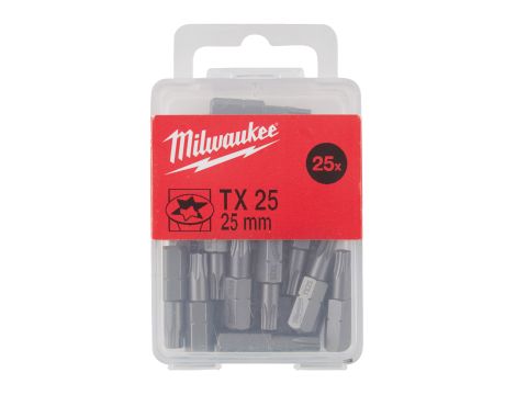 Milwaukee - TX25 (25 szt.) dł. 25 mm - 4932399597 - 2