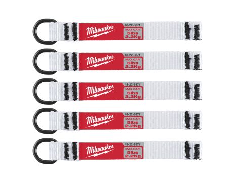Milwaukee - Uchwyt Quick-Connect do narzędzi do 2,25 kg - 5 szt. - 4932471431
