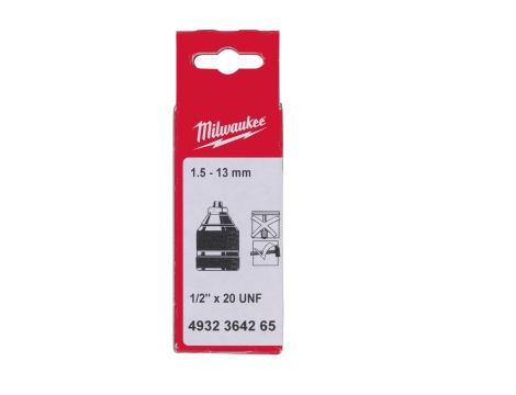 Milwaukee - Uchwyt samozac. 1/2" x 20 1,5 - 13 mm - 4932364265 - 2