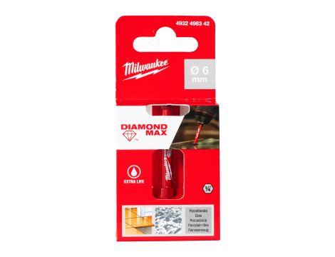Milwaukee - Wiertło diamentowe 6mm-1szt. - 4932498342 - 2