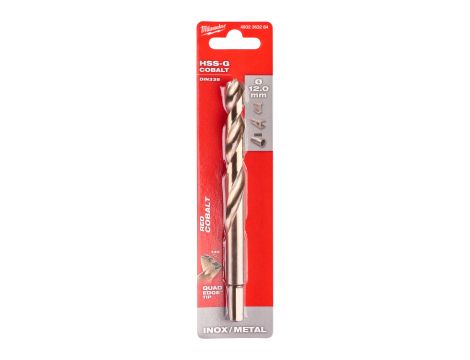 Milwaukee - Wiertło do metalu HSS-G CO 12,0 mm - 4932363284 - 2