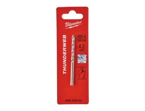 Milwaukee - Wiertło HSS-G Thunderweb 4,2 mm - 4932352353 - 2