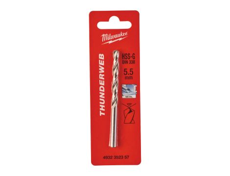 Milwaukee - Wiertło HSS-G Thunderweb 5,5 mm - 4932352357 - 2