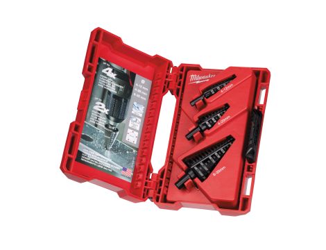 Milwaukee - Wiertło stopniowe - zestaw 3 szt - 48899399