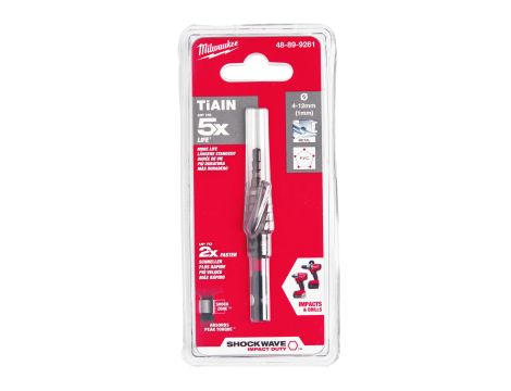 Milwaukee - Wiertło stopniowe udarowe Shockwave 4-12/1mm - 48899261 - 2