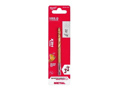 Milwaukee - Wiertło udarowe do metalu SWave HSS-G Tin 5.5mm - 48894764 - 2