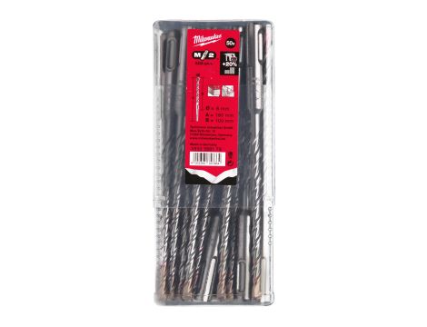 Milwaukee - Wiertło udarowe SDS Plus 6 x 100/160 (50 szt.) - 4932399179 - 2