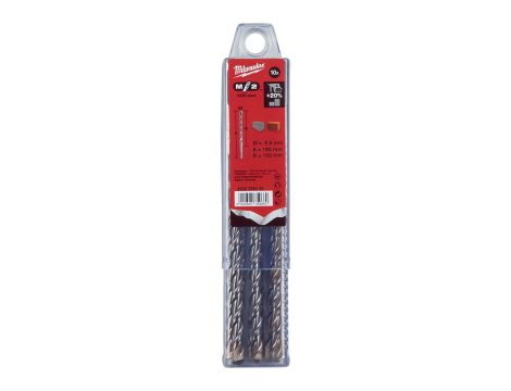 Milwaukee - Wiertło udarowe SDS Plus 6,5 x 100/160 (10 szt.) - 4932399338 - 2