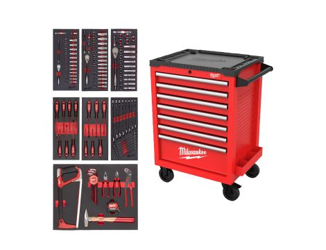 Milwaukee - Wózek narzędziowy TOOLGUARD™27"/69cm - 131 elementów - 4932499182
