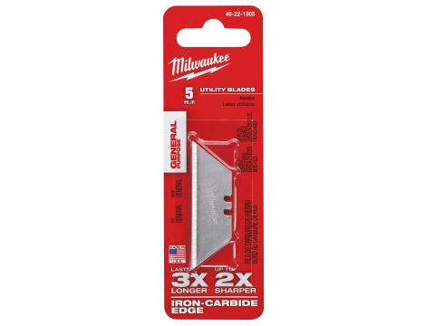 Milwaukee - Wymienne ostrze trapezowe -5 szt. - 48221905 - 2