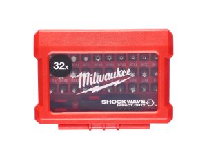 Milwaukee - Zestaw bitów Shockwave w kasecie - 32 szt. - 4932464240 - image 2