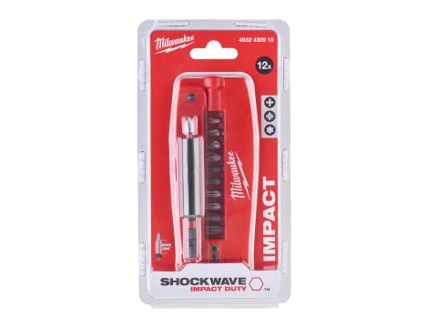 Milwaukee - Zestaw bitów udarowych Drive Guide II 12 szt. - 4932430910 - opakowanie 10 szt. Cena za kpl. - 2