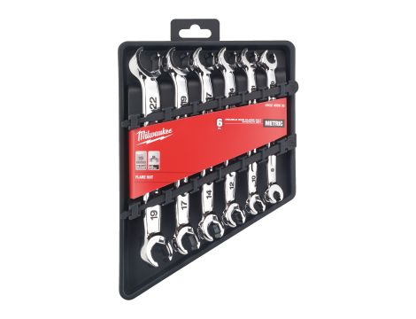 Milwaukee - Zestaw kluczy półotwartych 6szt. - 4932480636 - 2