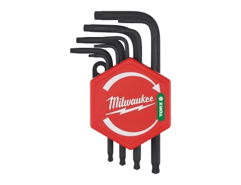 Milwaukee - Zestaw kompaktowych kluczy TORX 9 szt. - 4932492703