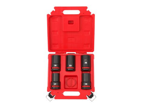 Milwaukee - Zestaw nasadek 1" do aut ciężarowych - 5szt. - 4932498752