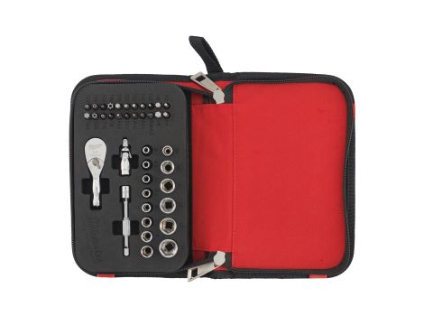 Milwaukee - Zestaw nasadek i bitów z grzechotką 39sz - 4932492672