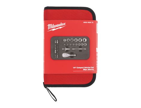 Milwaukee - Zestaw nasadek i bitów z grzechotką 39sz - 4932492672 - 2