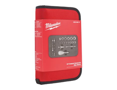 Milwaukee - Zestaw nasadek i bitów z grzechotką 39sz - 4932492672 - 3