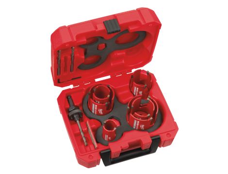 Milwaukee - Zestaw otwornic Big Hawg Multi Material- 10 szt. - 4932464939