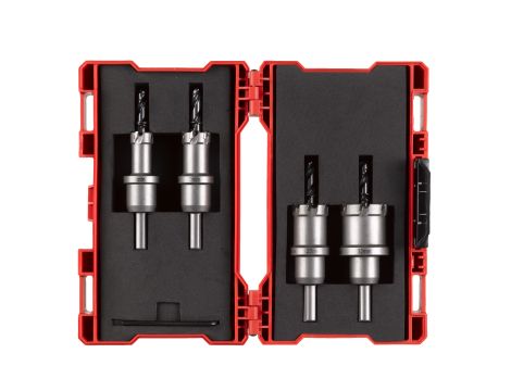 Milwaukee - Zestaw otwornic TCT z uchwytem sześciokątnym (ø 16, 20, 25, 32 mm) - 4932479058