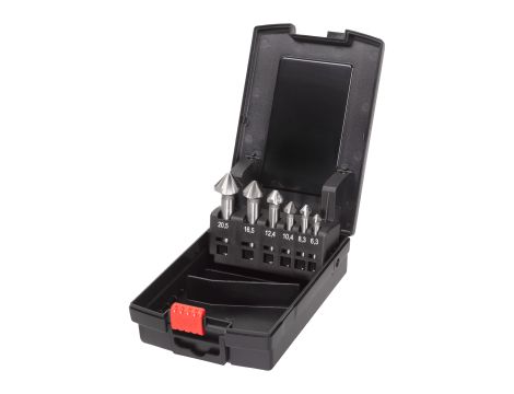 Milwaukee - Zestaw pogłębiaczy stożkowych HSS 6 szt. - 4932493574