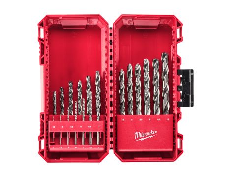 Milwaukee - Zestaw wierteł do metalu HSS-G Thunderweb - 19 szt.  - 4932493869