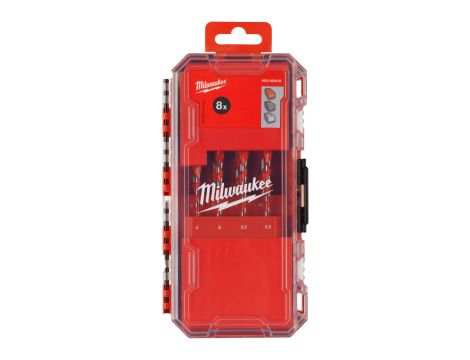 Milwaukee - Zestaw wierteł udarowych do betonu wersja 2 - 8 szt - 4932493882 - 2