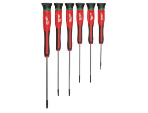 Milwaukee - Zestaw wkrętaków precyzyjnych Torx 6 szt. - 4932471870