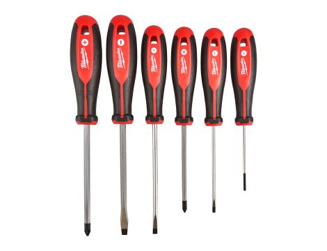 Milwaukee - Zestaw wkrętaków PZ & SL - 6 szt. - 4932471806