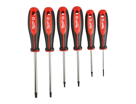 Milwaukee - Zestaw wkrętaków Torx - 6 szt. - 4932471809