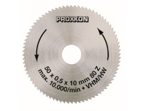 Tarcza 50/10 mm węglik spiekany Proxxon